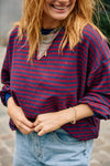 Texas Oversized Sweater Bordeaux