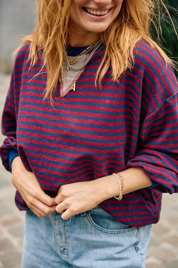 Texas Oversized Sweater Bordeaux