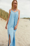Rob Strap Dress Denim Blue
