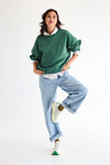Olivia Sweater Pine Green