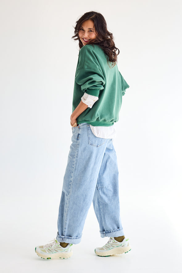 Olivia Sweater Pine Green