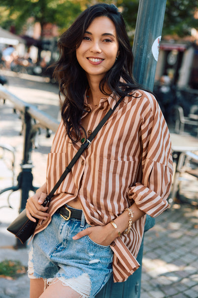 Fontania Shirt Coffee Blush