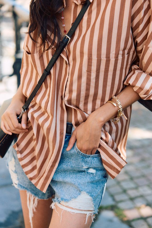 Fontania Shirt Coffee Blush