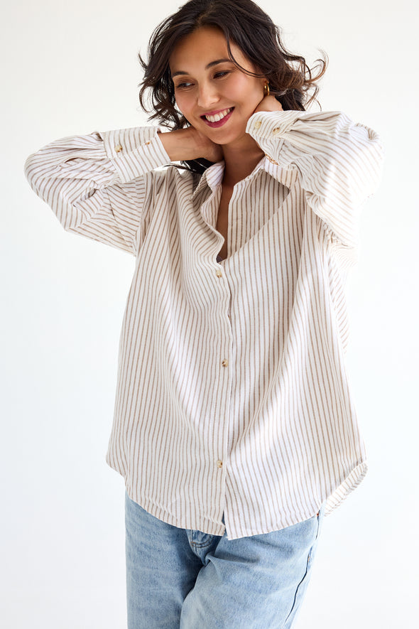 Belton Shirt Taupe