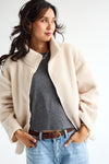 Monti Teddy Jacket Cream