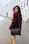 Lia Oversized Blazer Chocolate