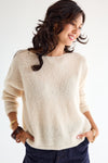 Alice Reversible Knit Ivory