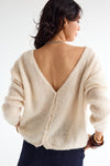 Alice Reversible Knit Ivory