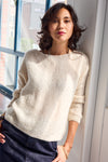 Alice Reversible Knit Ivory