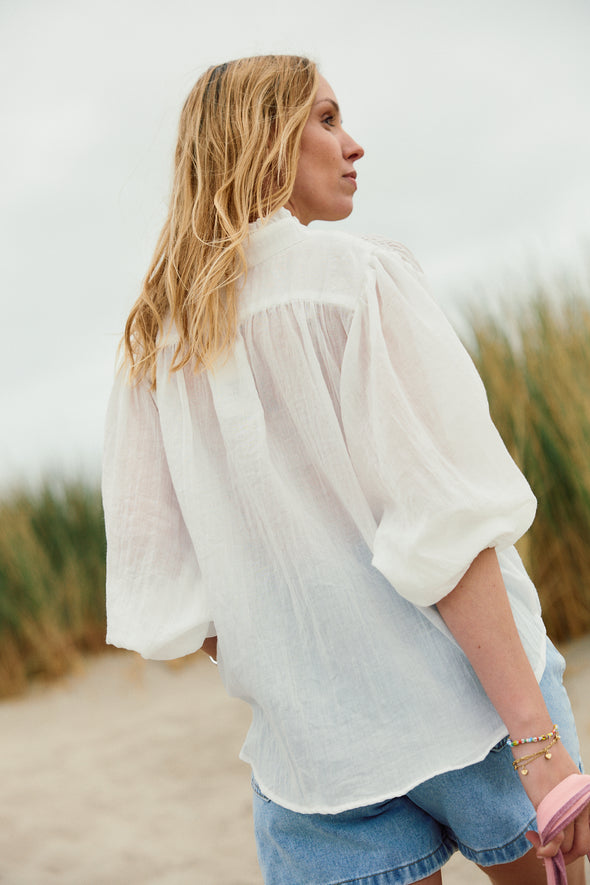 Serena Blouse Offwhite