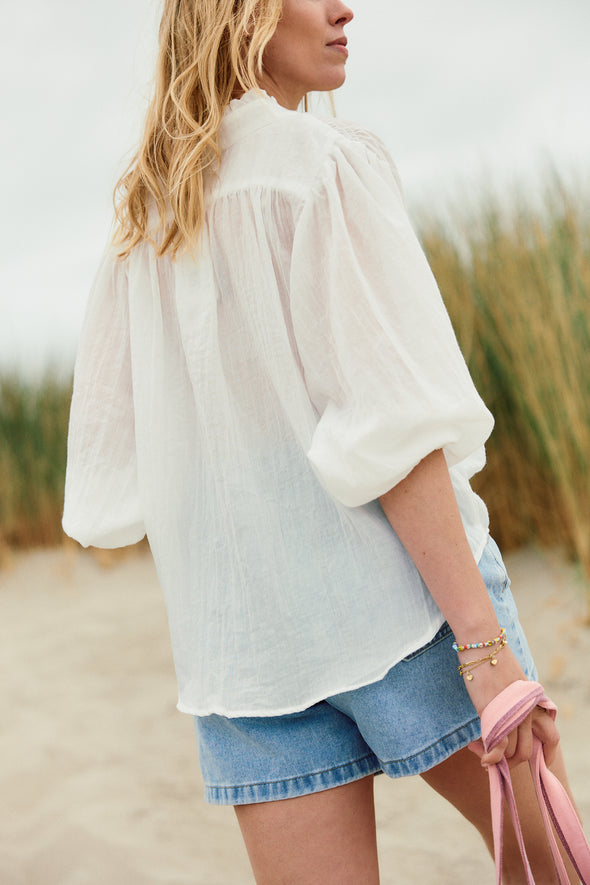Serena Blouse Offwhite