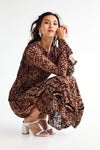 Rousari LS Maxi Dress Chicory Coffee