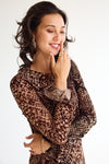 Rousari LS Maxi Dress Chicory Coffee