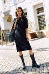 Shirley Knit Dress Black