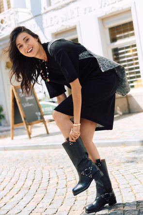 Shirley Knit Dress Black