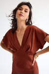 Isla Dress Chocolate