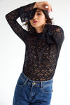 Alwane Lace Top Black