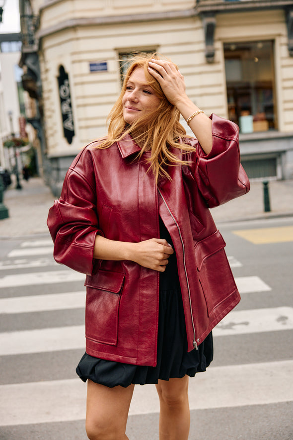 Carin Jacket Scarlet Sage