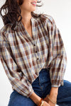 Onaïs Check Blouse