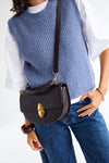 Lois Knit Top Denim Blue