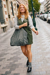 Gabriella Dress Grape Leaf