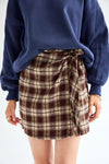 Coline Check Skirt