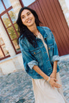 Costello Denim Jacket Vintage Blue
