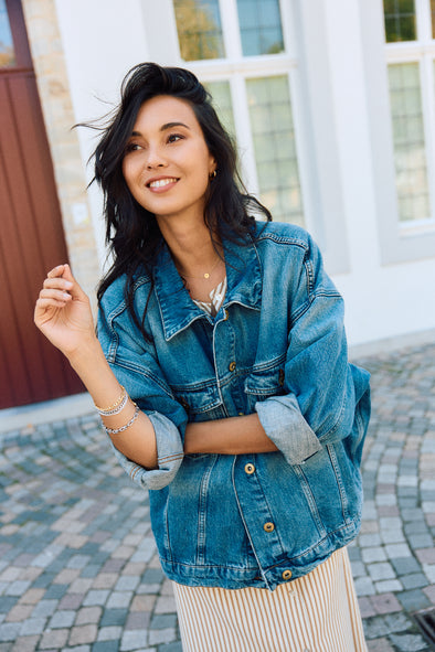 Costello Denim Jacket Vintage Blue