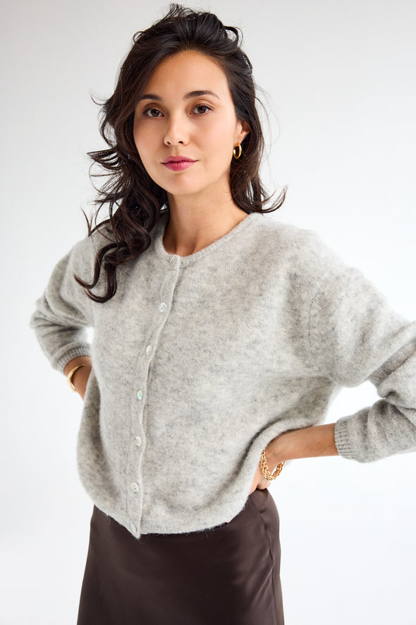 Vitow Cardigan Grey