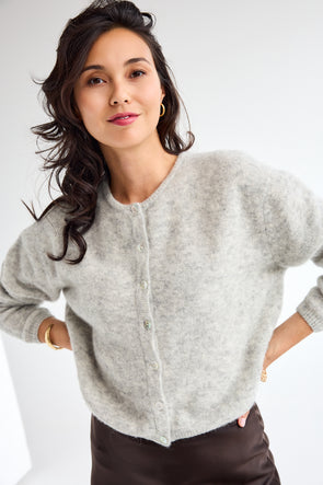 Vitow Cardigan Grey