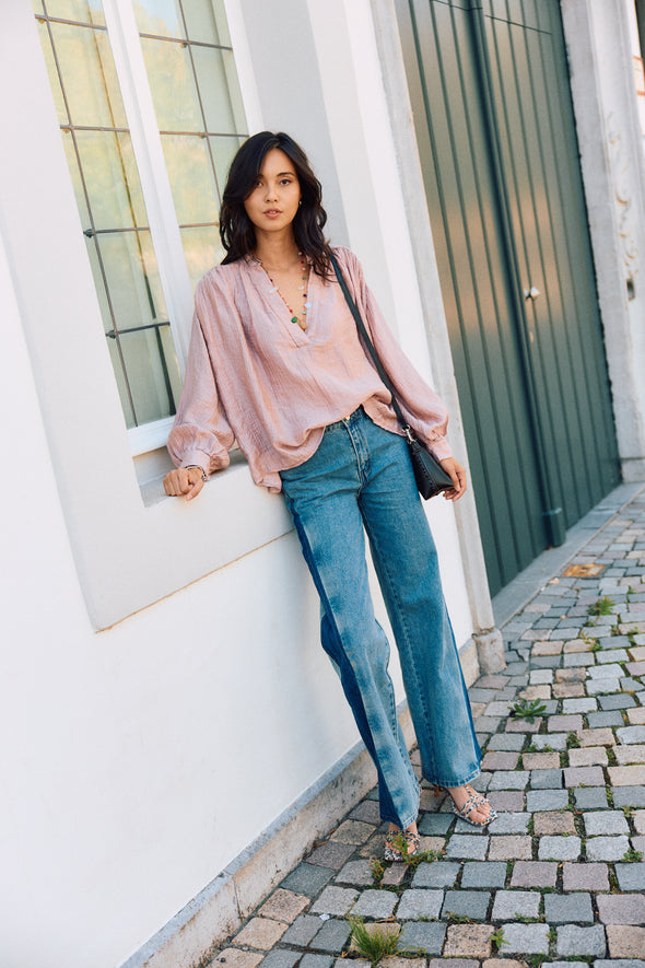 Colette Blouse Fig