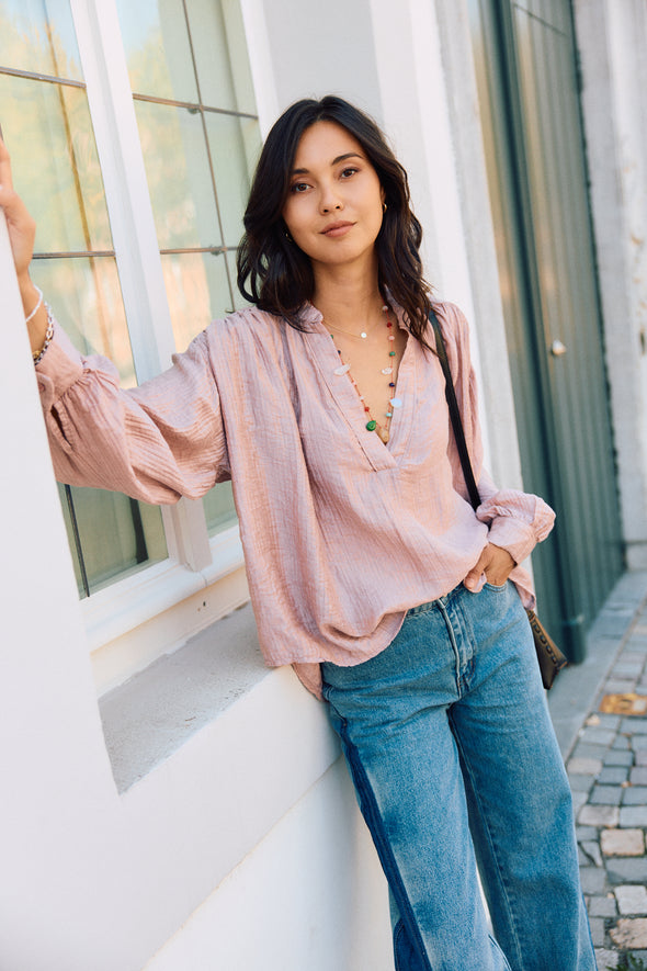 Colette Blouse Fig