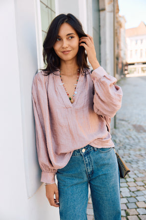 Colette Blouse Fig