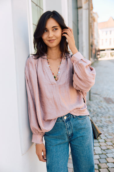 Colette Blouse Fig