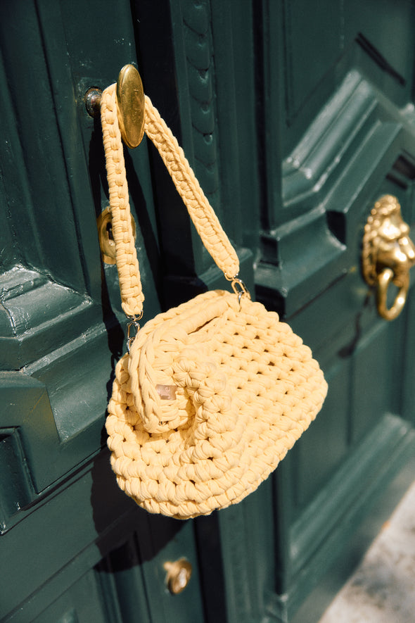 Renée Crochet Bag Butter Yellow
