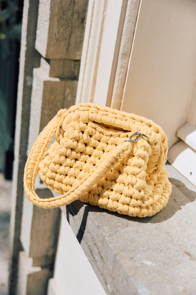 Renée Crochet Bag Butter Yellow