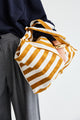Elisa Bag Stripes Caramel Ecru