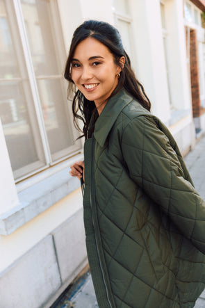 Cilla Quilted Coat