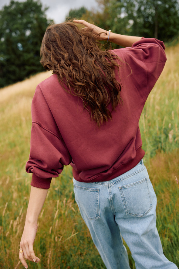 Olivia Sweater Burgundy