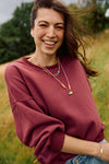 Olivia Sweater Burgundy