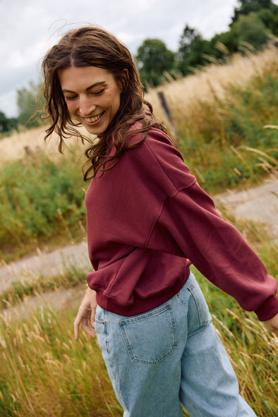 Olivia Sweater Burgundy