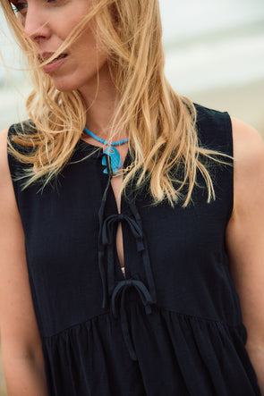 Nicolo Long Dress Black