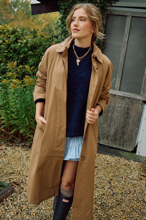 Enise Coat Camel
