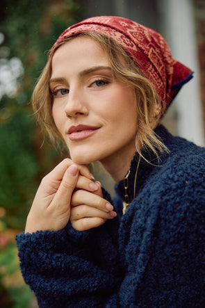 Berre Scarf Bordeaux