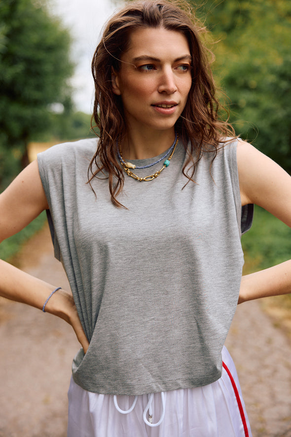 Deedoo T-Shirt Mid Grey