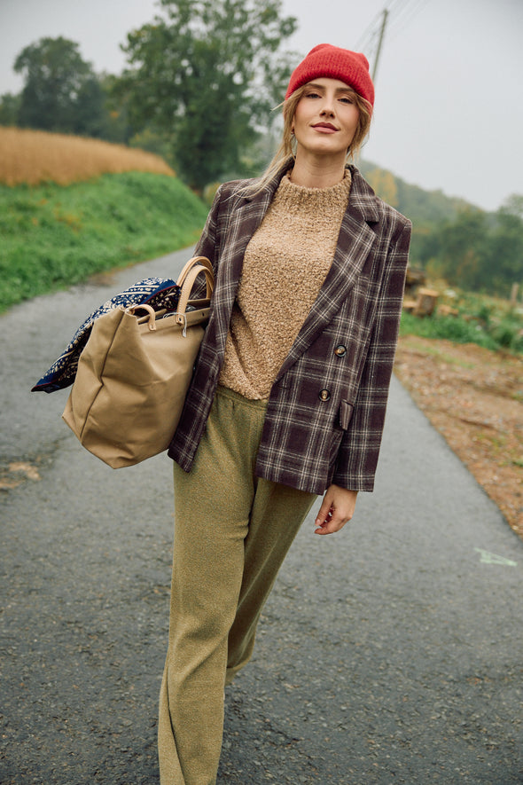 Cilla Check Blazer