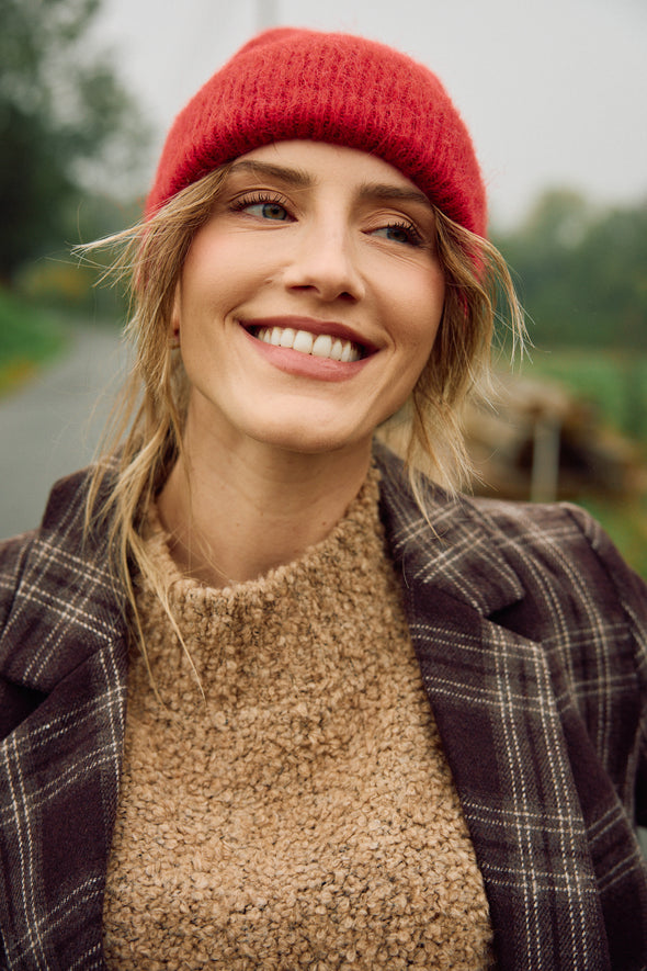 Noah Teddy Knit Camel