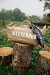 Weekender Canvas Utility Bag Khaki