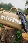 Weekender Canvas Utility Bag Khaki