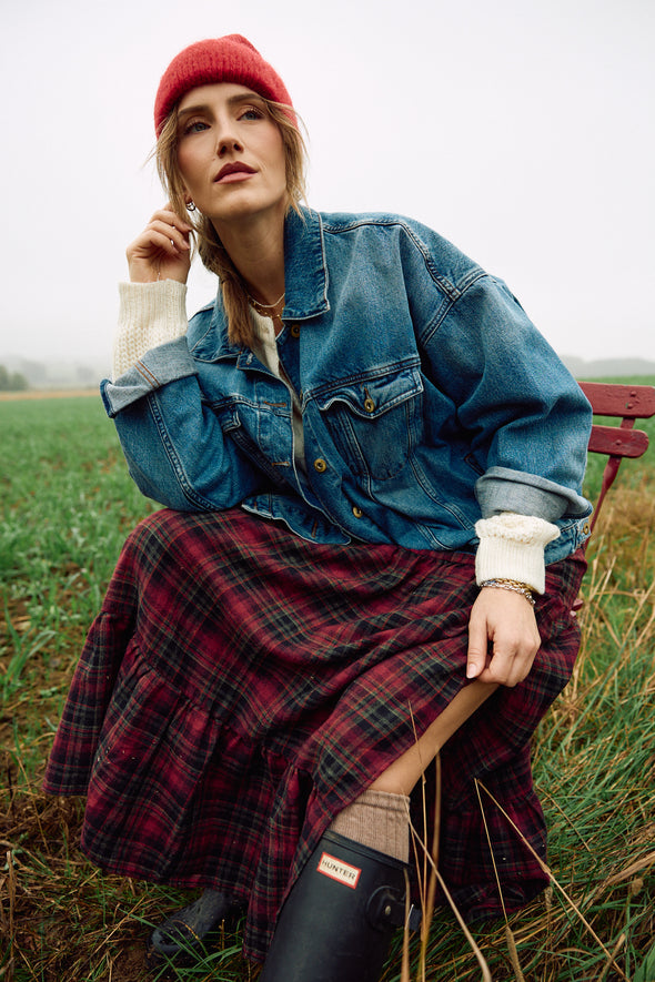 Rosita Checkered Skirt